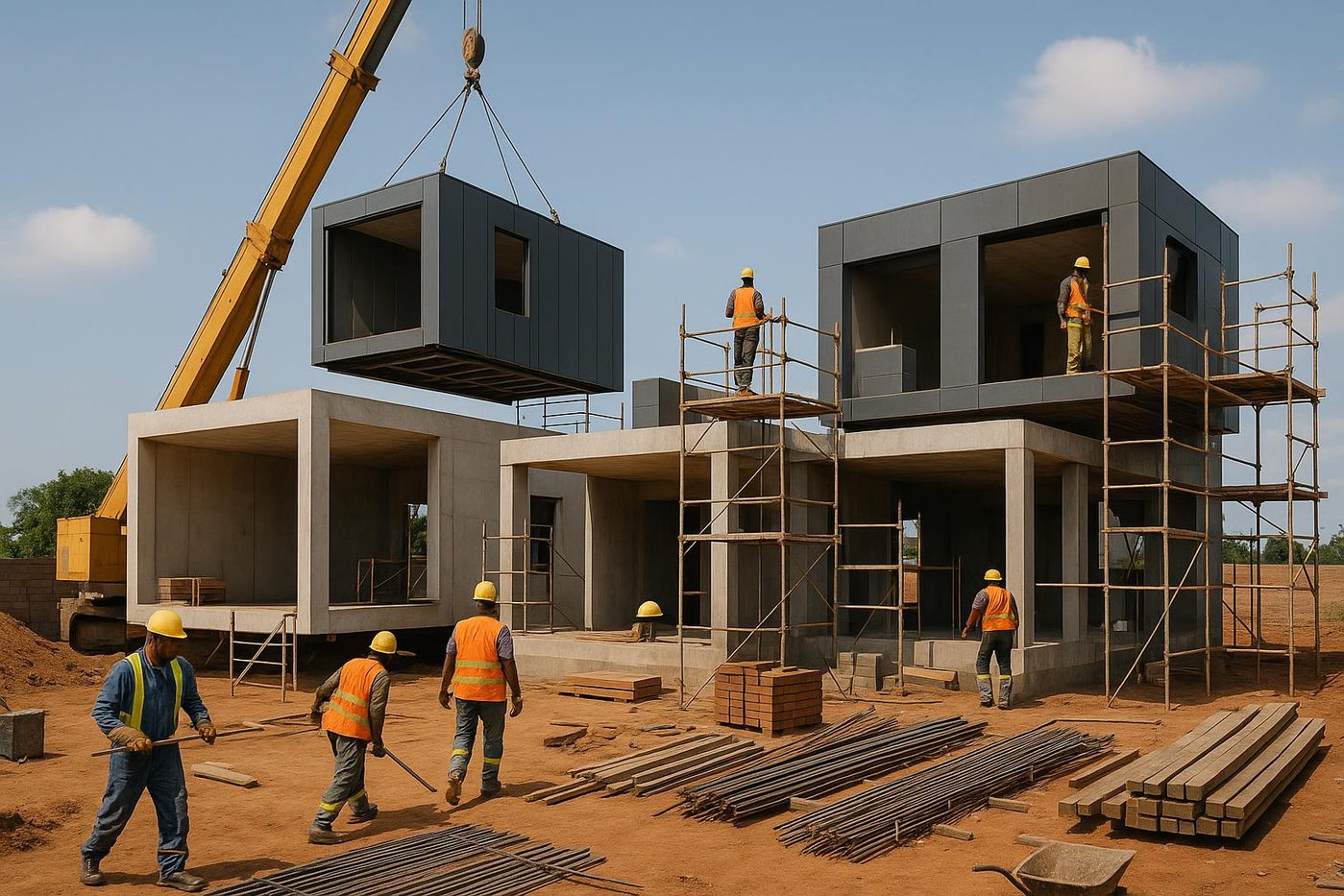 Exécution modulaire des travaux