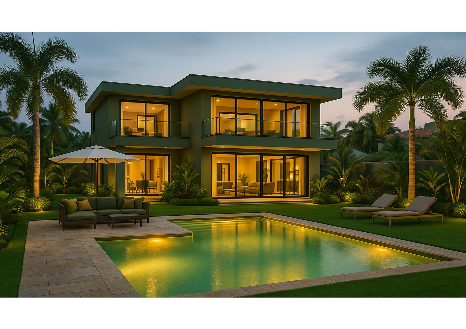 Villa avec Piscine & Jardin
